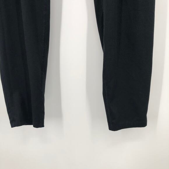 Isabel Black Under The Bump Straight Leg Polyester Blend Maternity Legging Pants - Picture 5 of 8